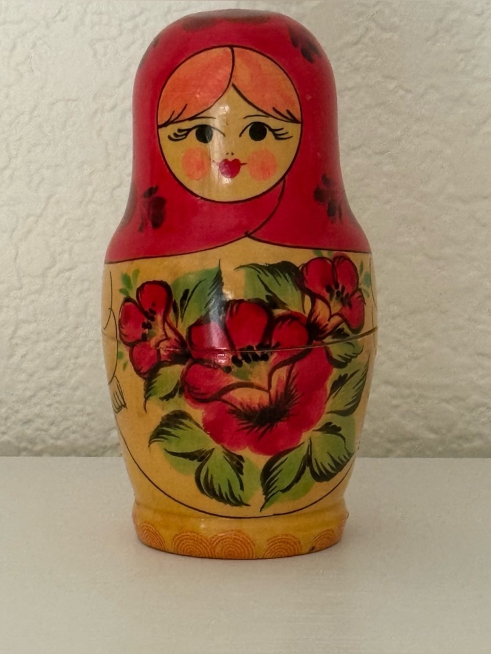 Matryoshka Russian Nesting Dolls Set of  7 Wood Hand Painted~ 5 1/2” High